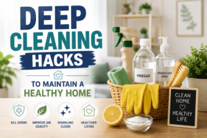 Deep Cleaning Hacks To Maintain A Healthy Home