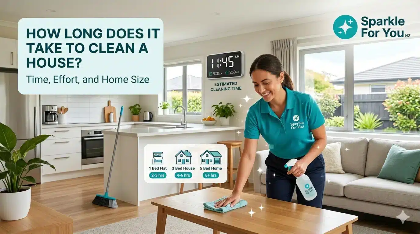 How Long Does It Take to Clean a House