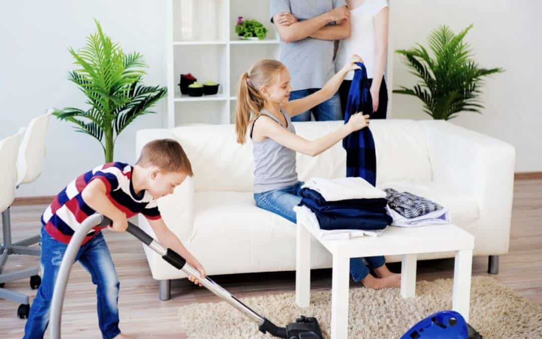 Deep cleaning healthy home