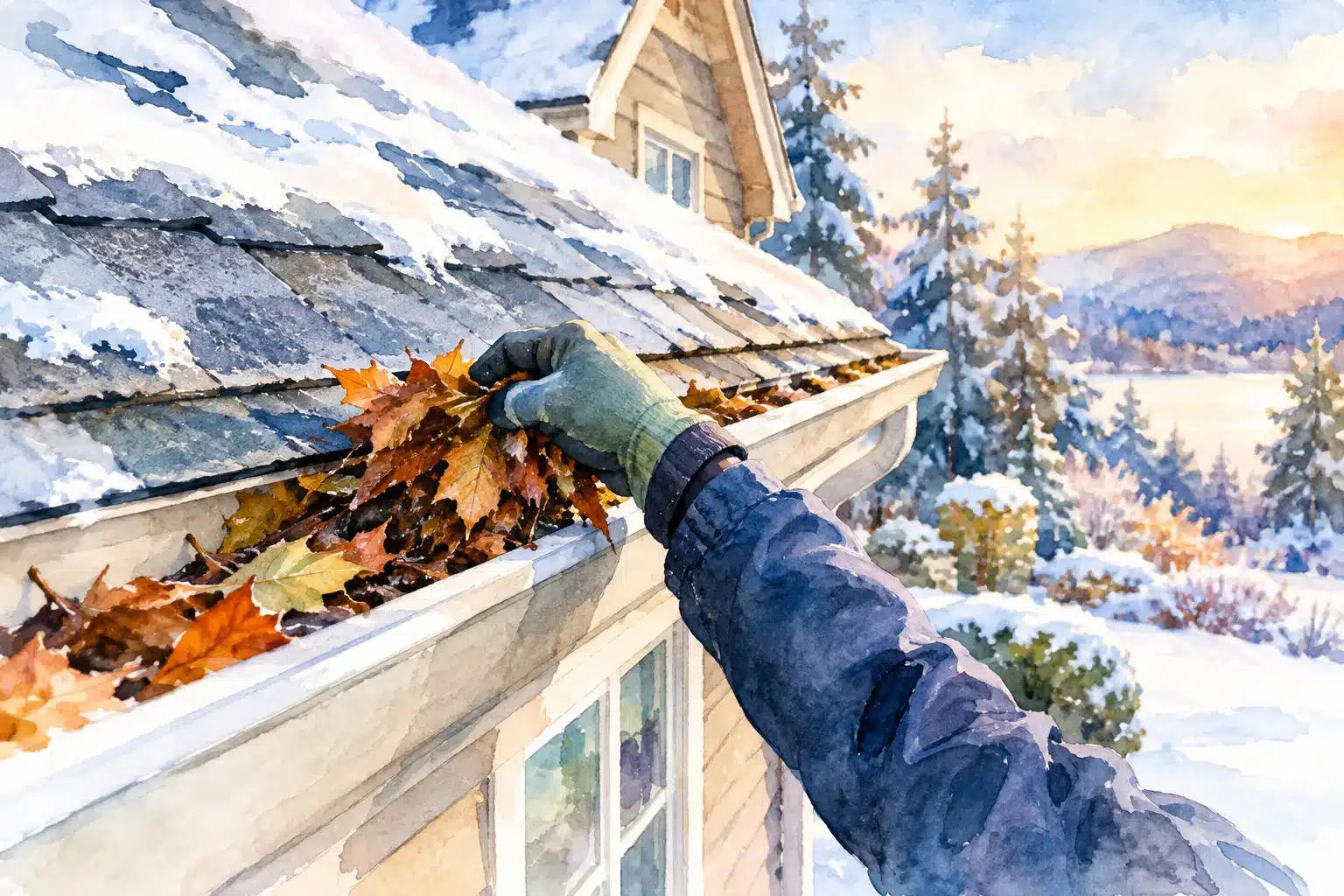 Gutter Cleaning Before Winter Made Simple